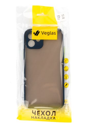 Чехол-накладка для iPhone 12 VEGLAS Fog синий оптом, в розницу Центр Компаньон фото 3