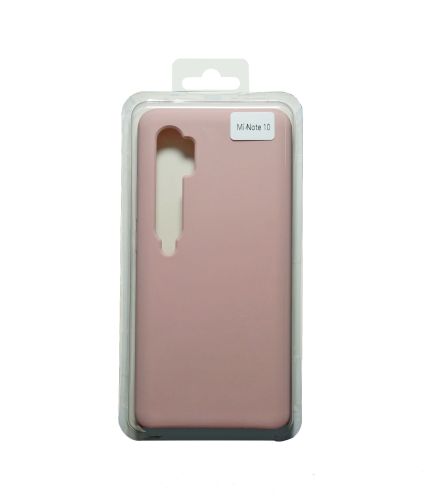 Чехол-накладка для XIAOMI Mi Note 10 SILICONE CASE NL светло-розовый (18) оптом, в розницу Центр Компаньон фото 2