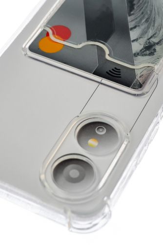 Чехол-накладка для OPPO A17/A17K VEGLAS Air Pocket прозрачный оптом, в розницу Центр Компаньон фото 3