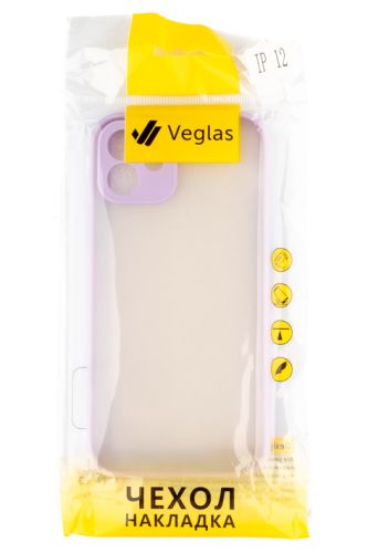 Чехол-накладка для iPhone 12 VEGLAS Fog сиреневый оптом, в розницу Центр Компаньон фото 3