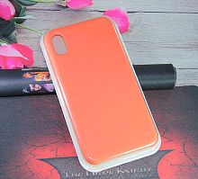 Купить Чехол-накладка для iPhone X/XS VEGLAS SILICONE CASE NL персиковый (2) оптом, в розницу в ОРЦ Компаньон