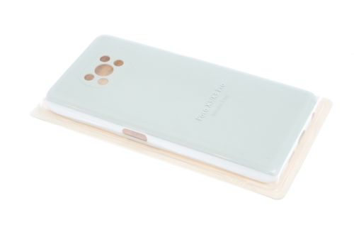 Чехол-накладка для XIAOMI Poco X3 NFC SILICONE CASE закрытый белый (9) оптом, в розницу Центр Компаньон фото 2