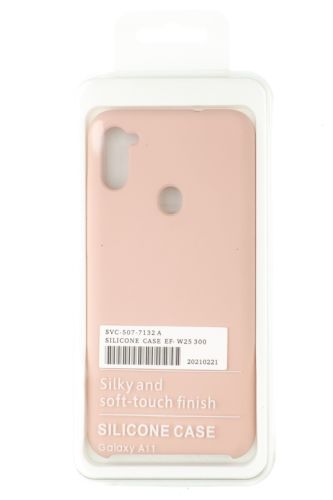 Чехол-накладка для Samsung A115 A11 SILICONE CASE OP светло-розовый (18) оптом, в розницу Центр Компаньон фото 4