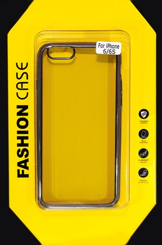 Чехол-накладка для iPhone 6/6S РАМКА TPU графит оптом, в розницу Центр Компаньон фото 4