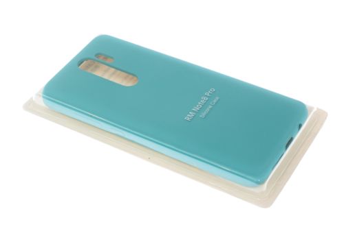 Чехол-накладка для XIAOMI Redmi Note 8 Pro SILICONE CASE закрытый бирюзовый (2) оптом, в розницу Центр Компаньон фото 2