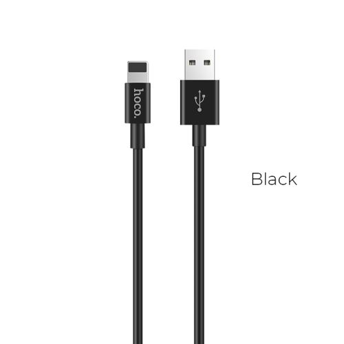 Кабель USB Lightning 8Pin HOCO X23 1м Skilled черный оптом, в розницу Центр Компаньон фото 3