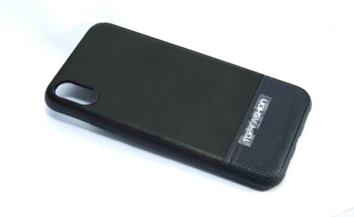 Чехол-накладка для iPhone X/XS TOP FASHION Комбо TPU черный пакет оптом, в розницу Центр Компаньон фото 3