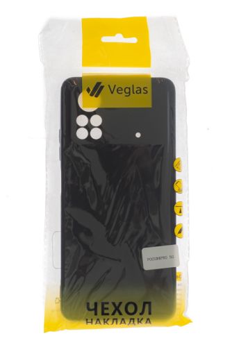 Чехол-накладка для XIAOMI Poco X4 Pro 5G VEGLAS Air Matte черный оптом, в розницу Центр Компаньон фото 3
