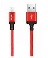 Купить Кабель USB-Micro USB HOCO X14 Times Speed 2м черный-красный оптом, в розницу в ОРЦ Компаньон
