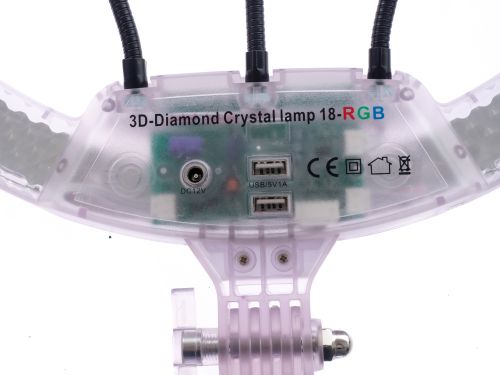 Кольцевая лампа 3D-45 RGB 45см оптом, в розницу Центр Компаньон фото 2