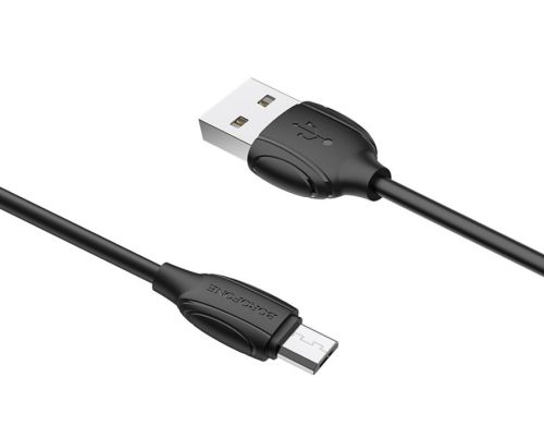 Кабель USB-Micro USB BOROFONE BX19 Benefit 2.4A 1м черный оптом, в розницу Центр Компаньон фото 3