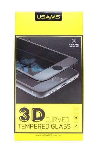 Защитное стекло для iPhone 6 (5.5) 3D USAMS Carbon Fiber белый оптом, в розницу Центр Компаньон фото 2