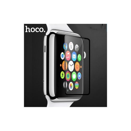 Защитное стекло для Apple Watch (38) 0.1mm HOCO Full Rim коробка черный оптом, в розницу Центр Компаньон фото 2