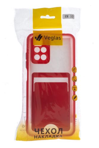 Чехол-накладка для XIAOMI Redmi 10 VEGLAS Fog Pocket красный оптом, в розницу Центр Компаньон фото 4